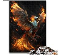 1000Pc Adults Jigsaw Puzzle Phoenix from The Ashes Jigsaw Puzzle Made of cardboard,Ideal for And Family Fun for Holidays, Birthdays 1000pcs(26x38cm)
