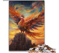 1000Pc Adults Jigsaw Puzzle Phoenix Jigsaw Puzzles for Adults size 26x38cm Family Game Night Fun, DIY Decorative Artwork