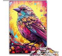 1000Pc Adults Jigsaw Puzzle Pink Sparrow Puzzles 1000Pieces for Adults Family Game Night, Home Decor & Brain Training Gift (Size 26x38 cm)