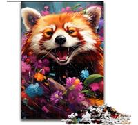 1000Pc Adults Jigsaw Puzzle Red Panda Impossible Jigsaw Puzzles for Adults size50x75cm Challenging Brain Teaser for Teenagers, Family Game Night Fun