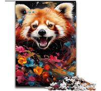 1000Pc Adults Jigsaw Puzzle Red Panda Jigsaw Puzzles size : 26x38cm for Teenager & Families, Perfect DIY Decor & Brain-Teasing Challenge