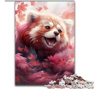 1000Pc Adults Jigsaw Puzzle Sakura Red Panda Puzzles for Adults size 26x38cm Educational Activity for Cognitive Skills Cognitive Skill Improvement
