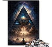 1000Pc Adults Jigsaw Puzzle Secrets of Pyramid Puzzles for Adults size 50x75cm for Home Decor, Ideal Christmas & New Year Gift for Teenagers