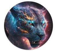 1000Pc Adults Jigsaw Puzzle Starry Stealth Panther Puzzles for Adults Challenging DIY Art for Enthusiasts, for Relaxation (67.5x67.5cm)