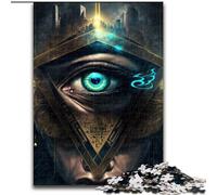 1000Pc Adults Jigsaw Puzzle The Art of The Eye Jigsaw Puzzles size 26x38cm Ideal for Teenagers & Collectors, Travel Gift, Family Activity
