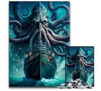 1000Pc Adults Jigsaw Puzzle The Call of Cthulhu Jigsaw Puzzles for Teenagers Family Game Night BrainChallenging Gift Idea 1000 PCS(38x26cm)