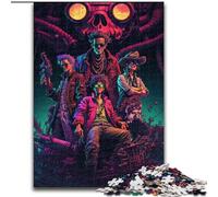1000Pc Adults Jigsaw Puzzle The Killer Family 1000-Piece Jigsaw Puzzle Idea, Humorous Artwork, Detailed Artwork size 50x75cm