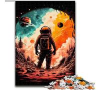 1000Pc Adults Jigsaw Puzzle The Martian Made of Wood, Home Activity for Holidays, Birthdays, And Family Game Nights 50x75cm for Family Interactive Game
