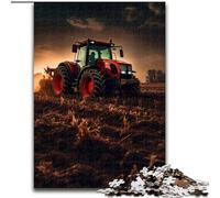 1000Pc Adults Jigsaw Puzzle Tractor Implements Jigsaw Puzzle Made of cardboard,for Teenagers, Family Interactive Game, Challenge Gift 1000pcs(26x38cm)
