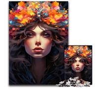 1000Pc Adults Jigsaw Puzzle Trend_Angel_colorful_ Paper Jigsaw Challenging Brain Teaser for Teenagers Family Game Night Fun 1000 PCS(38x26cm)