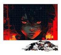 1000Pc Adults Jigsaw Puzzle Vampire Ghoul Model Mikasa Jigsaw Puzzles Challenging Brain Teaser Relaxing Toy for Teenagers 1000 PCS(75x50cm)
