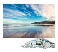 1000Pc Adults Jigsaw Puzzle Water Reflections Paper Jigsaw Puzzles for Adults Brain Teaser Game Interactive Family Game Suitable for Ages 1000 PCS(38x26cm)