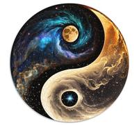 1000Pc Adults Jigsaw Puzzle Yin And Yang Jigsaw Puzzles for Adults Family Game Night, Home Decor & Brain Training Gift 67.5x67.5cm