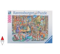 Ravensburger Midnight in the Library 1000pc Jigsaw Puzzle