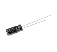 1000pcs 0.1uF 0.22uF 0.33uF 1uF 2.2uF 3.3uF 4.7uF 50V 63V 100V 5 * 11MM Aluminum electrolytic capacitor IDGTTLDF(100V1UF)