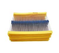 1000pcs 1/4W 0R-10M 1% Metal Film Resistor 0.25W 1 2.2 4.7 10 100 120 150 220 270 330 470 1K 2.2K 4.7K 10K 100K 470K 1M 10M ohms NWPNLXEA(680R)
