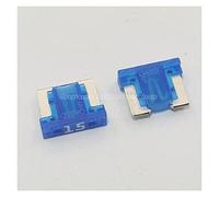 1000pcs 2A 3A 5A 10A 15A 20A 25A 30A fuses Micro Short Low Profile Mini Blade 15A amp APS/ATT Fuse Protected circuits (Color : 15a)