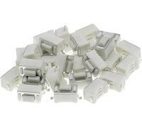 1000PCS 3 * 6 * 4.3 mm 2pin SMD DC12V 50mA Tact Switch Push Button Touch Micro Switch 3x6x4.3mm White Button