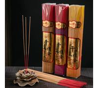 1000Pcs 32.5cm Sandalwood Incense Sticks - Natural Smokeless Fragrance