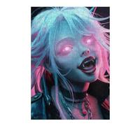 1000pcs(38x26cm) Jigsaw Puzzles for Adults Anime Girl Vampire Boss Puzzle for Adults Hands-on Game Improve Memory Unique Gifts for Birthday And Christmas 1000pcs(38x26cm)