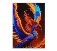 1000pcs(38x26cm) Rompecabezas Para Adolescentes Colorful Mythical Bird Artwork Rompecabezas Juguetes Antiestrés Regalos Para Mujeres Es Ideal Como Regalo 1000pcs(38x26cm)