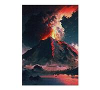 1000pcs(38x26cm) Rompecabezas Para Adolescentes Eruption Volcano Rompecabezas Juguetes Antiestrés Decoración Del Hogar Juego Desafiante Regalos 1000pcs(38x26cm)