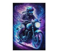 1000pcs(38x26cm) Rompecabezas Para Adolescentes Galactic Motorcycle Ride -2 Rompecabezas Juguetes Antiestrés Decoración Del Hogar Juego Desafiante Regalos 1000pcs(38x26cm)