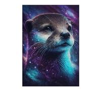 1000pcs(38x26cm) Rompecabezas Para Adolescentes Galactic Otter Art Print Rompecabezas Para Adultos Juguetes Antiestrés Para La Diversión Familiar Regalos Y Cumpleaños Únicos 1000pcs(38x26cm)