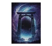 1000pcs(38x26cm) Rompecabezas Para Adolescentes Galactic Portal Gateway Rompecabezas Para Adultos Juego De Ingenio Regalo De Cumpleaños Ayuda A Ejercitar El Cerebro 1000pcs(38x26cm)