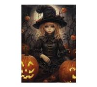 1000pcs(38x26cm) Rompecabezas Para Adolescentes Halloween Witch Decorations Rompecabezas Familiar Juego Regalos Para Mujeres Diversión En Casa Actividades, 1000pcs(38x26cm)