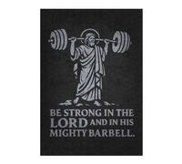 1000pcs(38x26cm) Rompecabezas Para Adolescentes Jesus Lifting Barbell - Motivational Fitness Rompecabezas Para Adultos Juego Práctico Desafío Difícil Desafío Educativo 1000pcs(38x26cm)