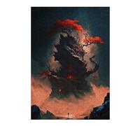 1000pcs(38x26cm) Rompecabezas Para Adolescentes Mysterious Landscape Rompecabezas Para Adultos Juego De Ingenio Regalo De Cumpleaños Ayuda A Ejercitar El Cerebro 1000pcs(38x26cm)