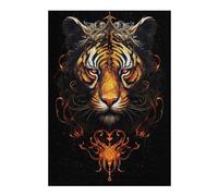 1000pcs(38x26cm) Rompecabezas Para Adolescentes Ritual Tiger Rompecabezas Para Adultos Juego Familiar Una Obra De Arte Regalos Únicos Para Cumpleaños