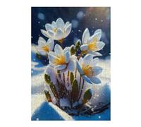 1000pcs(38x26cm) Rompecabezas Para Adolescentes Winter Flower Bloom-2 Rompecabezas Juguetes Antiestrés Regalos Para Mujeres Es Ideal Como Regalo 1000pcs(38x26cm)