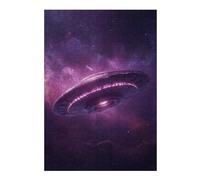 1000pcs(38x26cm) S Jigsaw Puzzle for Adults UFO in Space Adult Jigsaw Family Games Pattern Assembly Unique Gifts for Birthday And Christmas 1000pcs(38x26cm) S