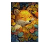 1000pcs(38x26cm) S Jigsaws Adults Puzzles Autumn Fox Resting Teenagers Puzzles Relaxing Games Presents for Women for Is Ideal As A Gift 1000pcs(38x26cm) S