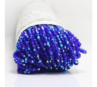 1000pcs 4mm Bicone Crystal Beads Bulk Beaded Wholesale Beads Mix Lot Faceted Crystal Glass Beads Beads for Jewelry Making (deep Blue Half ab)