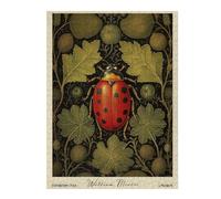 1000pcs(52x38cm) Jigsaw Puzzle for Teenagerss Ladybug William Morris Puzzle for Adults Toy Wall Decor Home Decoration Fun at Home Activities, 1000pcs(52x38cm)