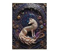1000pcs(52x38cm) Jigsaw Puzzles for Adults Legend Steampunk Fox Adult Puzzles Hands-on Game A Work of Art Unique Gifts for Birthday And Christmas 1000pcs(52x38cm)