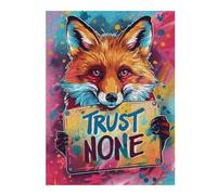 1000pcs(52x38cm) Jigsaw Puzzles for Teenagerss Fox Trust None Poster Jigsaw for Adults DIY Toys Pattern Assembly Challenging Game Gifts 1000pcs(52x38cm)