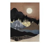 1000pcs(52x38cm) Rompecabezas Para Adolescentes Autumn Mountains Rompecabezas Para Adultos Juego De Ingenio Regalo De Cumpleaños Ayuda A Ejercitar El Cerebro 1000pcs(52x38cm)