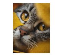 1000pcs(52x38cm) Rompecabezas Para Adolescentes Close-up of A Tabby Cats Face Rompecabezas Para Adultos: Un Juego Práctico, Divertido Y Con Un Toque De Humor, Un Reto Educativo 1000pcs(52x38cm)