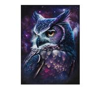 1000pcs(52x38cm) Rompecabezas Para Adolescentes Cosmic Owl Art Print-9 Rompecabezas Juguetes Antiestrés Regalos Para Mujeres Es Ideal Como Regalo 1000pcs(52x38cm)