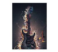 1000pcs(52x38cm) Rompecabezas Para Adolescentes Electric Guitar Art Print-1 Rompecabezas Juguetes Antiestrés Decoración Del Hogar Juego Desafiante Regalos 1000pcs(52x38cm)