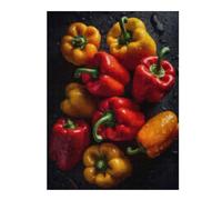 1000pcs(52x38cm) Rompecabezas Para Adolescentes Fresh Bell Peppers Variety Pack Rompecabezas Para Adultos Juego De Ingenio Regalo De Cumpleaños Ayuda A Ejercitar El Cerebro 1000pcs(52x38cm)