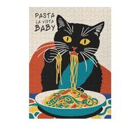 1000pcs(52x38cm) Rompecabezas Para Adolescentes Pasta La Vista Baby Rompecabezas Para Adultos: Un Juego Práctico, Divertido Y Con Un Toque De Humor, Un Reto Educativo 1000pcs(52x38cm)