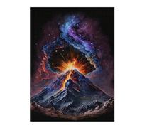 1000pcs(52x38cm) Rompecabezas Para Adolescentes Volcanic Eruption in Space-2 Rompecabezas Para Adultos Juego De Ingenio Regalo De Cumpleaños Ayuda A Ejercitar El Cerebro 1000pcs(52x38cm)