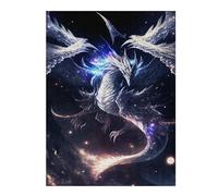 1000pcs(52x38cm) Rompecabezas Para Adultos Galactic Phoenix Art Print Rompecabezas Para Adultos Juego Práctico Análisis Y Lógica Difícil Y Desafiante 1000pcs(52x38cm)