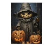 1000pcs(52x38cm) Rompecabezas Para Adultos Halloween Pumpkin Witch Scene Rompecabezas Para Adultos Juego Familiar Decoración Del Hogar Regalos De Cumpleaños Y Únicos 1000pcs(52x38cm)