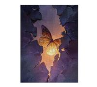 1000pcs(52x38cm) Rompecabezas Para Adultos, Regalos Butterfly Emerging from Rock Crevice Rompecabezas Para Adultos, Juegos Familiares, Regalo De Cumpleaños, Regalos, 1000pcs(52x38cm)